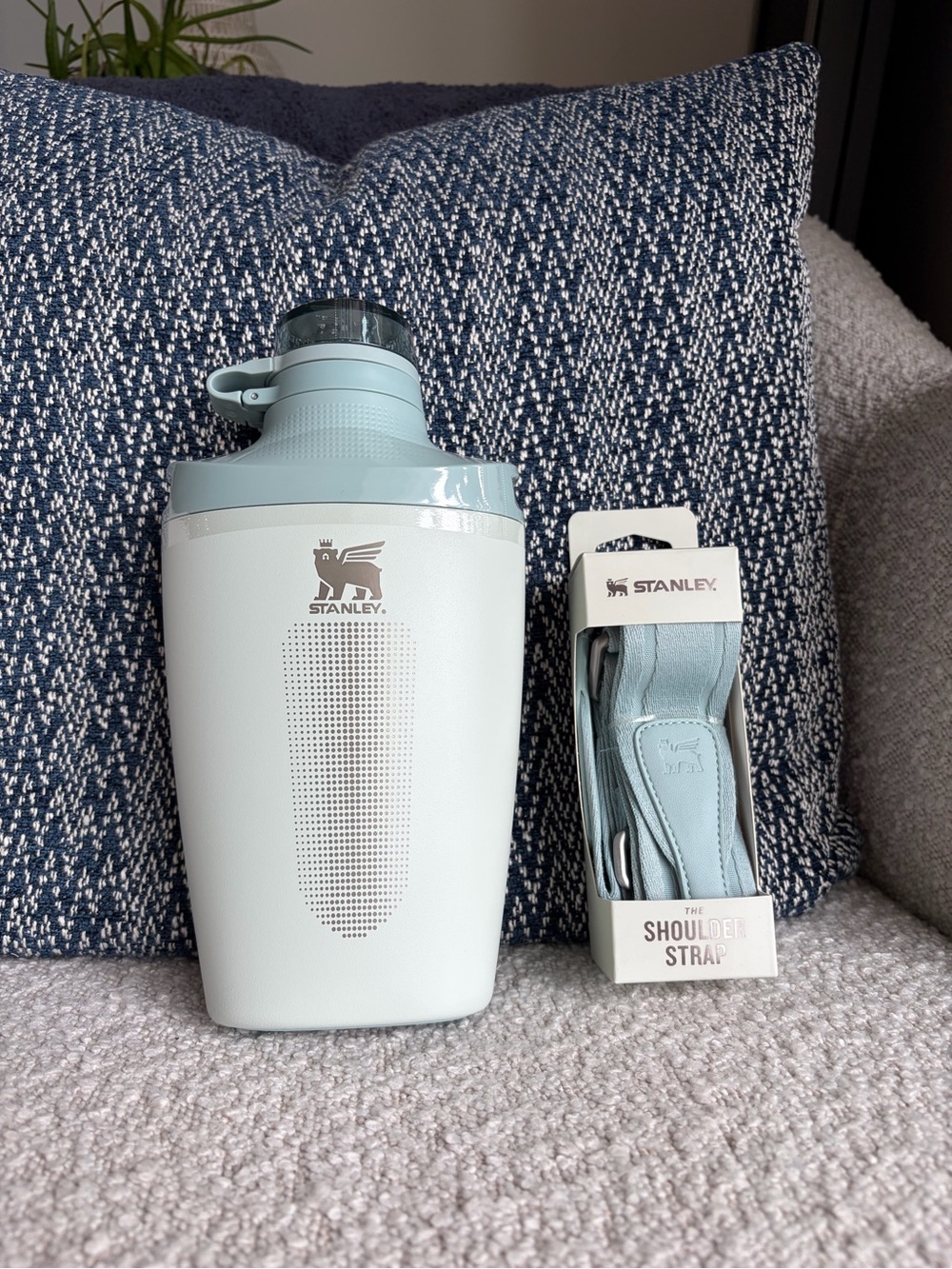 Stanley Cross Bottle 23oz in Mist Color - Picture 5 of 10